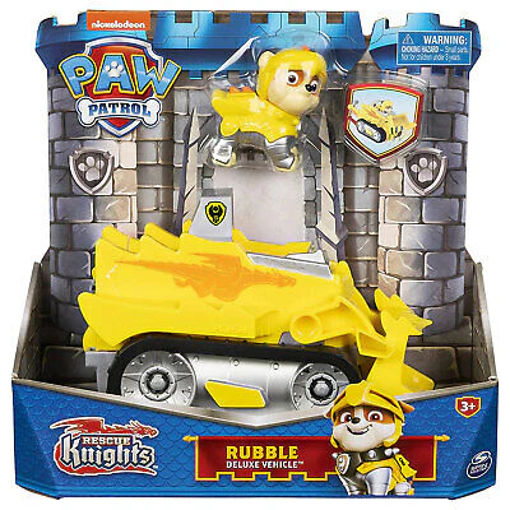 Picture of Paw Patrol Rescue Knights Deluxe Vehicle Rubble